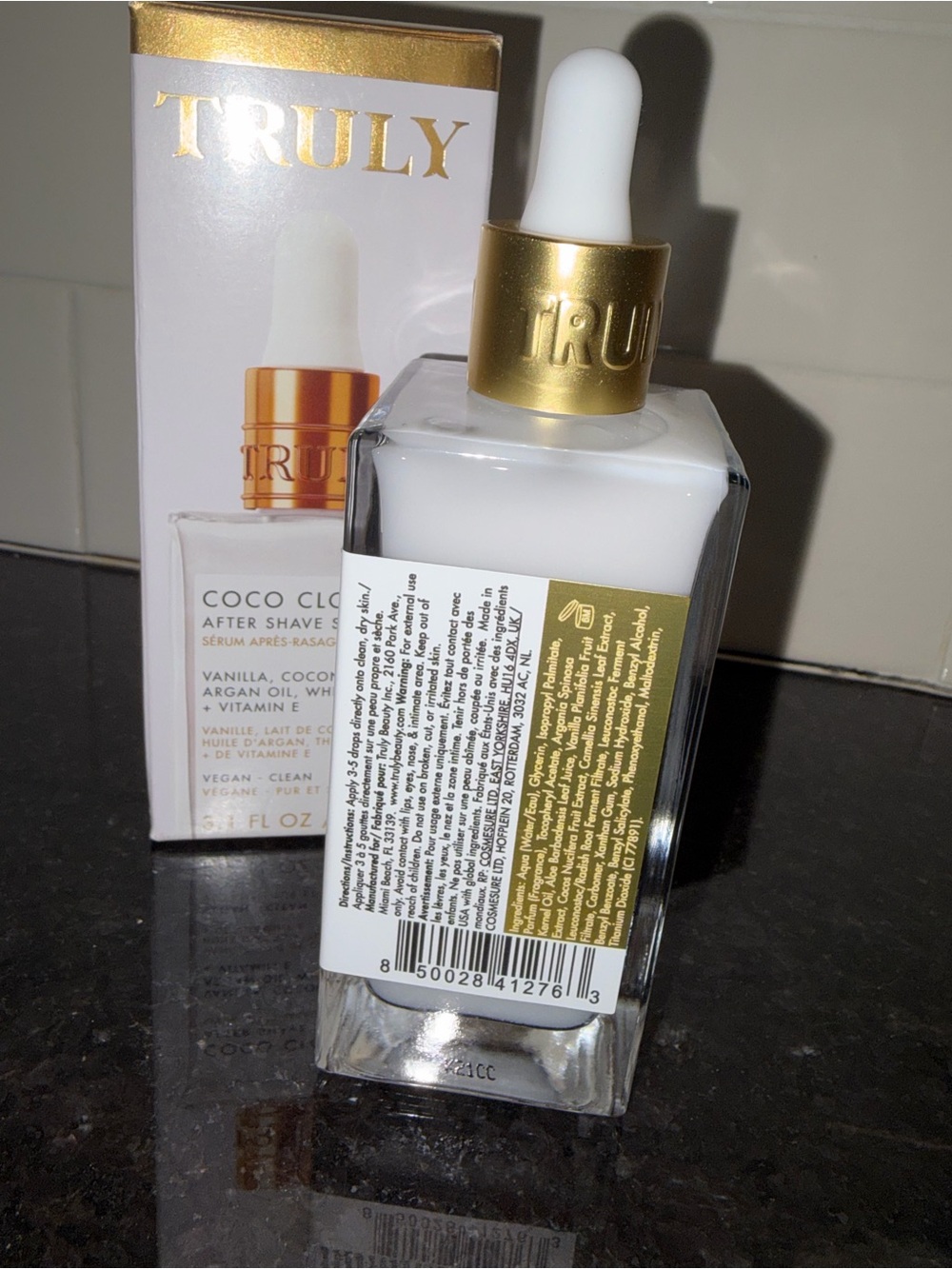 Truly - “Coco Cloud “After Shave Serum (Size: 3.1 fl oz) - New in Box - Picture 7 of 15